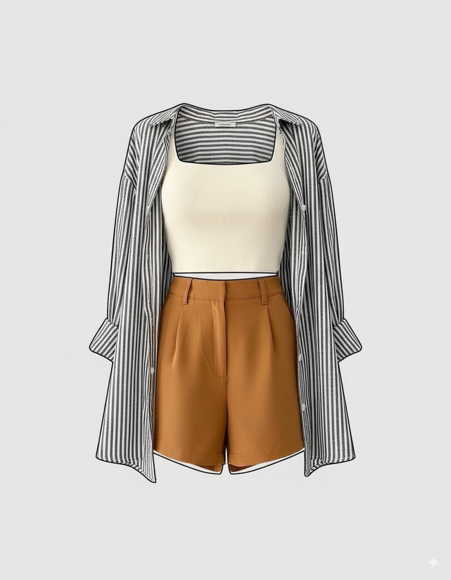 Professional AI ghost mannequin example created by PixFocal - male fashion product photo