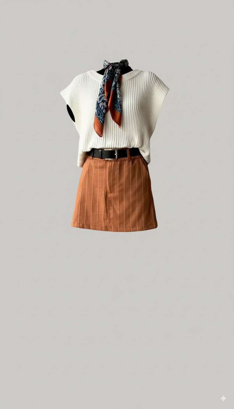 Professional AI ghost mannequin example created by PixFocal - female fashion product photo