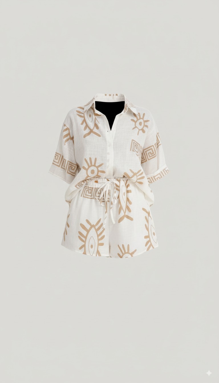 Professional AI ghost mannequin example created by PixFocal - female fashion product photo
